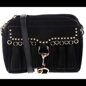 Rebecca Minkoff Genuine suede & leather crossbody